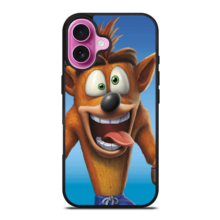 CRASH BANDICOOT CHARACTER iPhone 16 Plus Case
