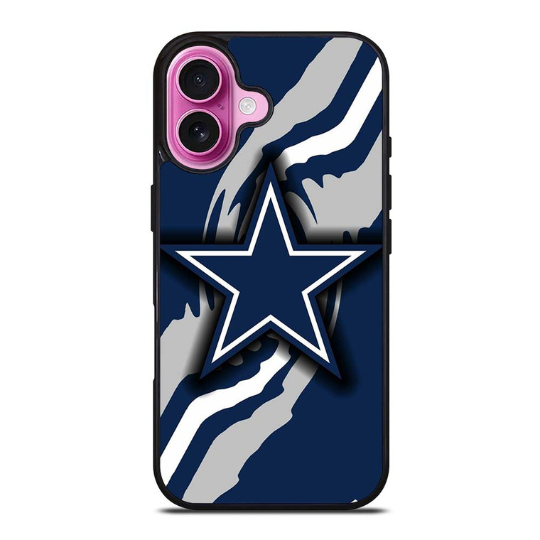 DALLAS COWBOYS LOGO FOOTBALL ICON iPhone 16 Plus Case