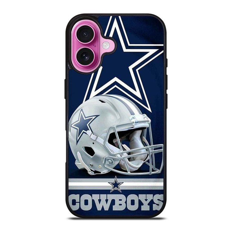 DALLAS COWBOYS LOGO HELMET iPhone 16 Plus Case