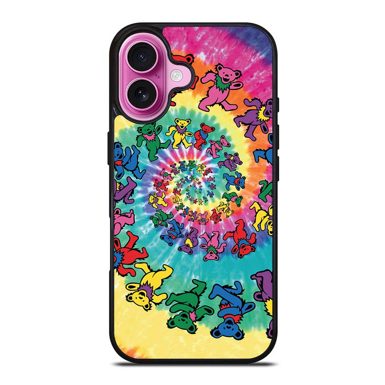 DANCING BEARS GRATEFUL DEAD iPhone 16 Plus Case