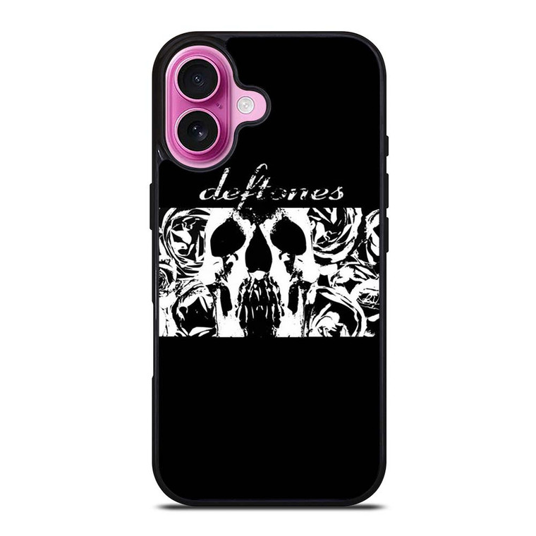 DEFTONES ROCK BAND LOGO iPhone 16 Plus Case
