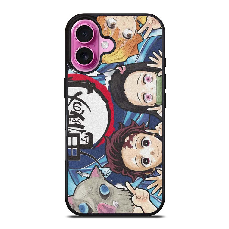 DEMON SLAYER CHARACTER iPhone 16 Plus Case