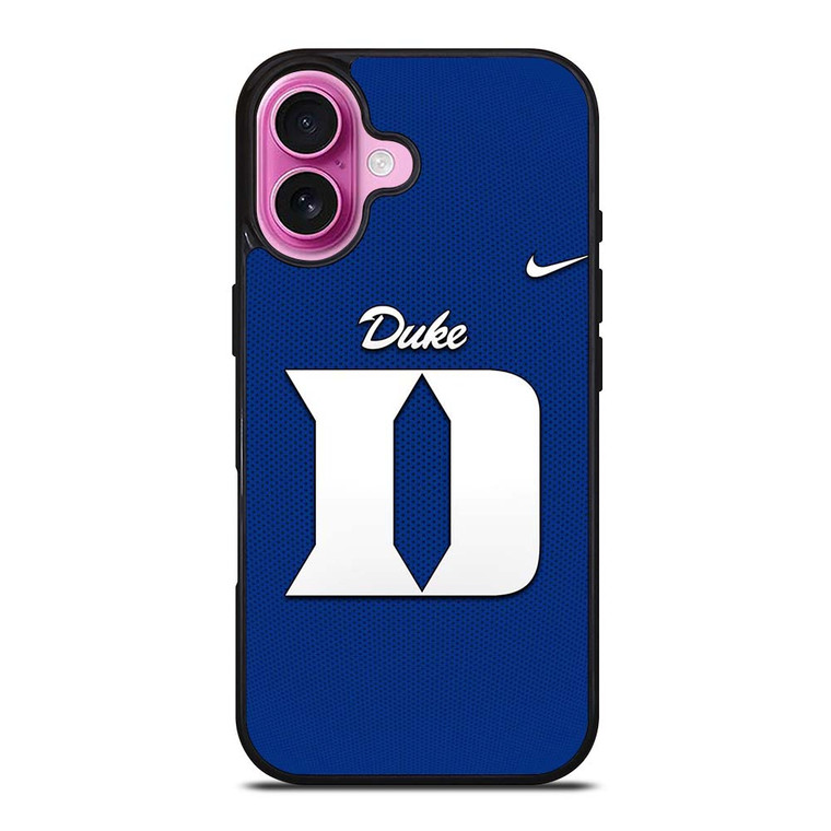 DUKE BLUE DEVILS LOGO BASEBALL TEAM NIKE iPhone 16 Plus Case