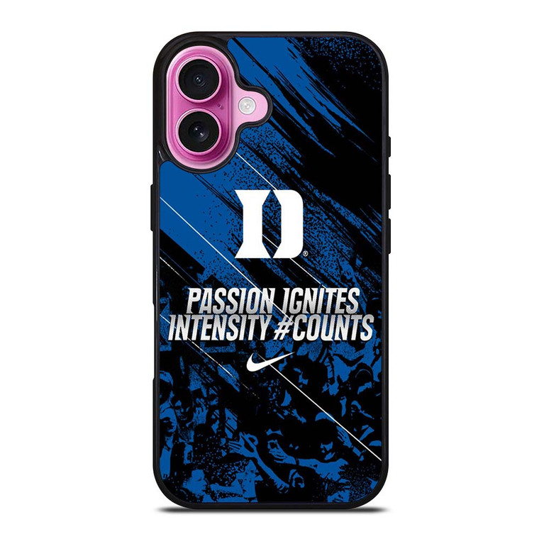 DUKE BLUE DEVILS PASSION IGNITES iPhone 16 Plus Case