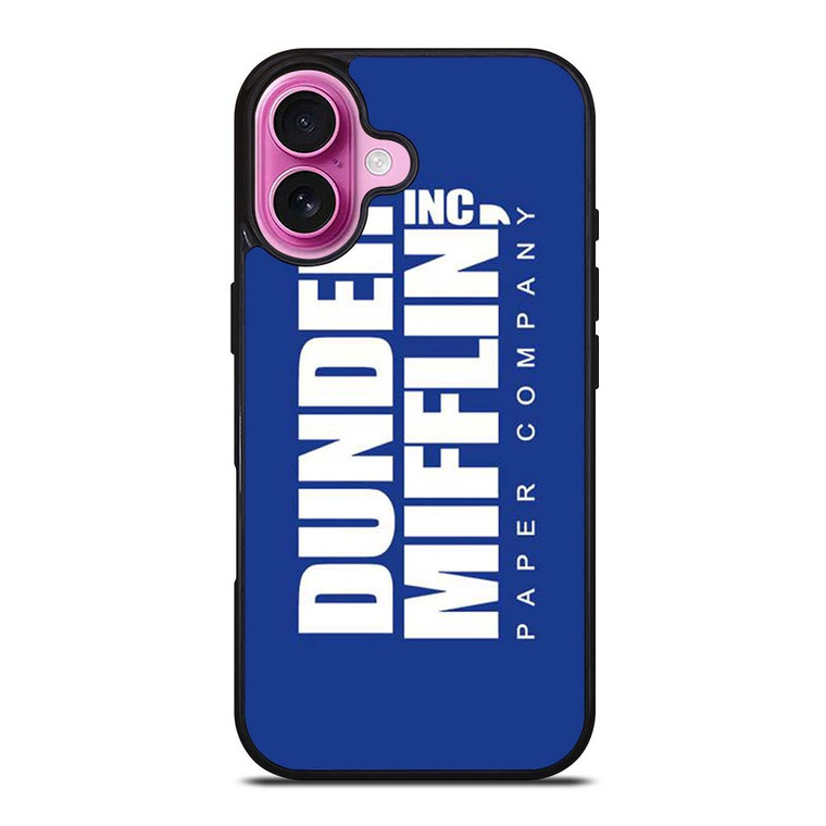 DUNDER MIFFLIN LOGO iPhone 16 Plus Case