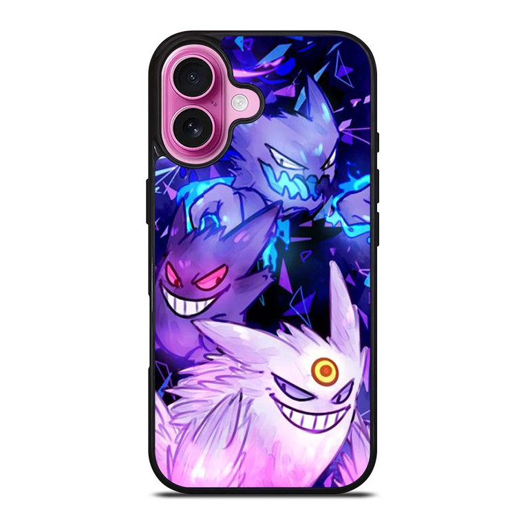 GENGAR SINISTER POKEMON iPhone 16 Plus Case
