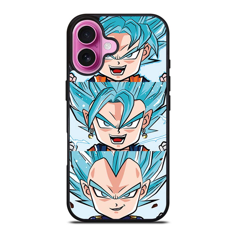 GOKU AND VEGETA CUTE DRAGON BALL iPhone 16 Plus Case