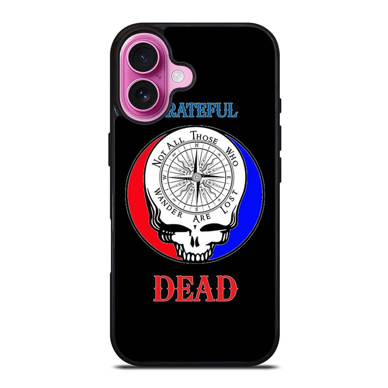 GRATEFUL DEAD ICON COMPASS NOT LOSS iPhone 16 Plus Case