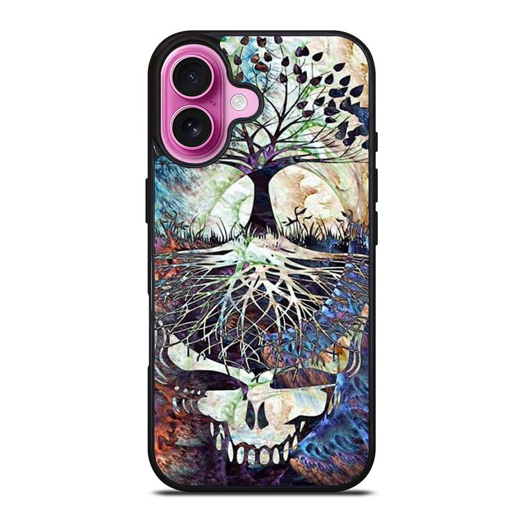 GRATEFUL DEAD TREE LOGO iPhone 16 Plus Case