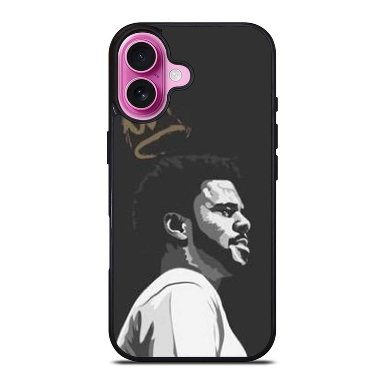 J COLE CLIPART iPhone 16 Plus Case