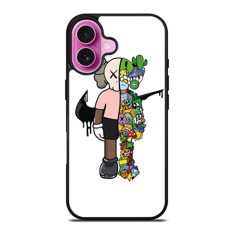 KAWS NIKE iPhone 16 Plus Case