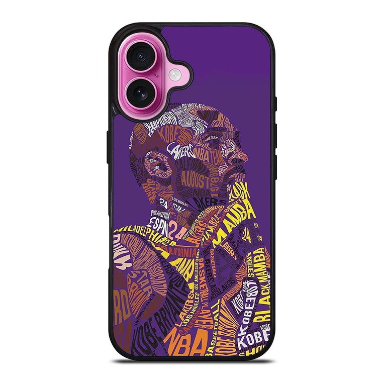 KOBE BRYANT MONOGRAM iPhone 16 Plus Case