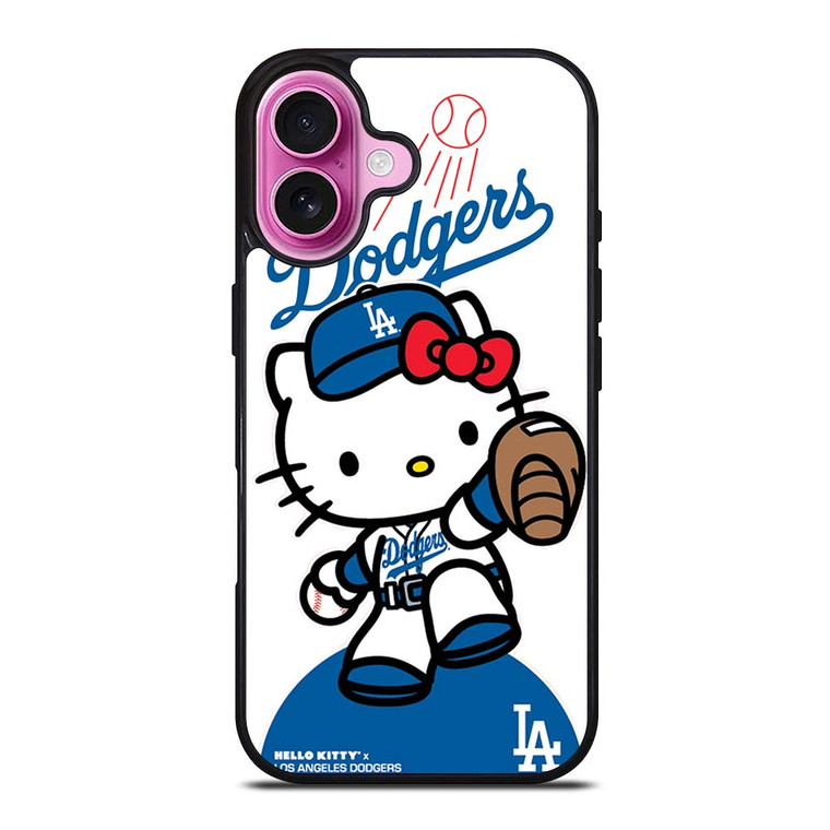 LA DODGERS HELLO KITTY iPhone 16 Plus Case