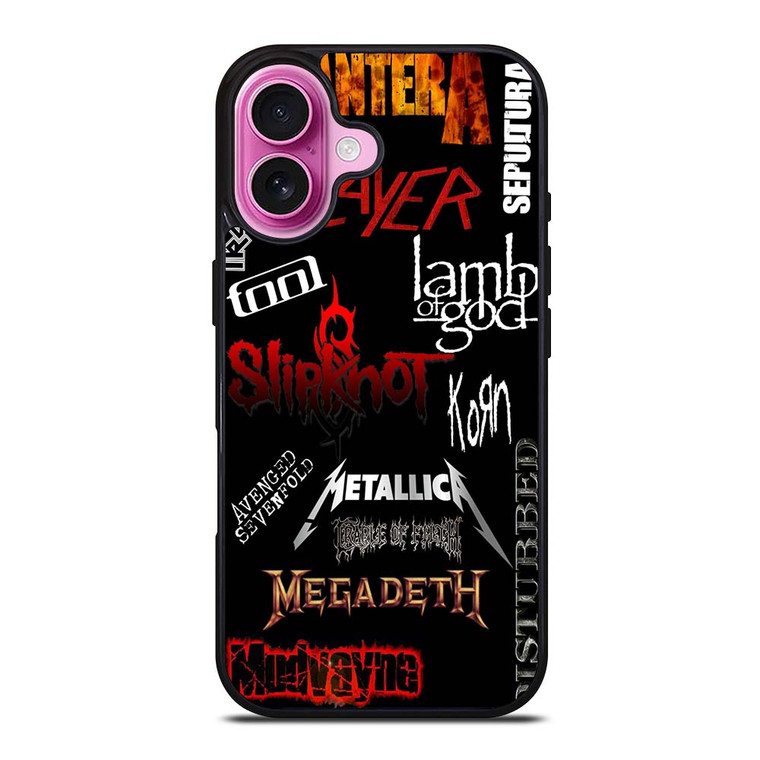 LEGENDARY HEAVY METAL BAND iPhone 16 Plus Case