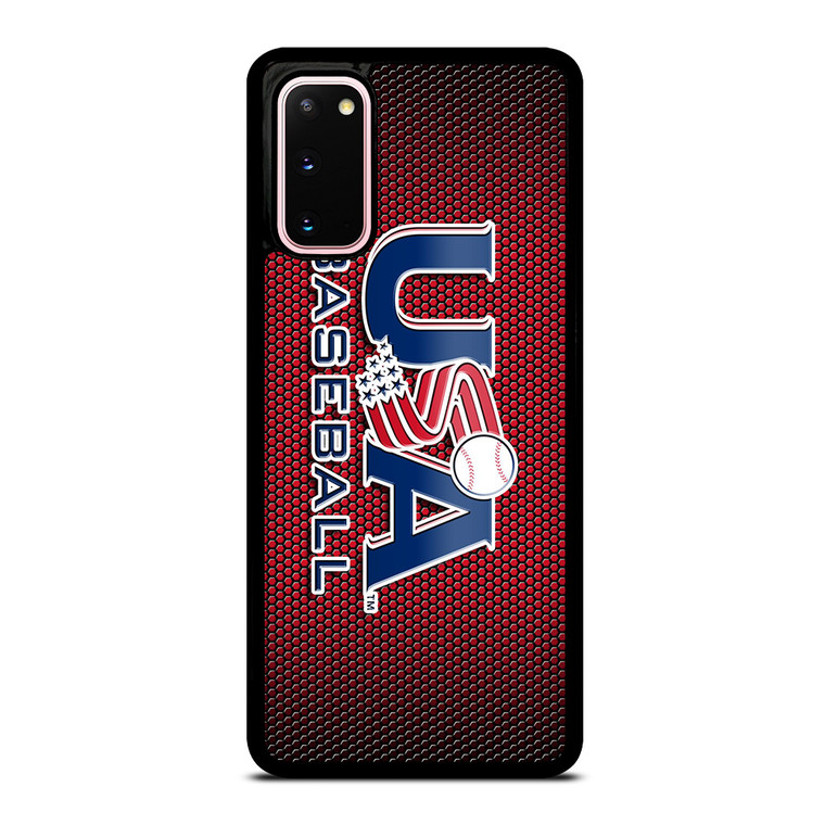 MAJOR BASEBALL LEAGUE LOGO RED Samsung Galaxy S20 Case
