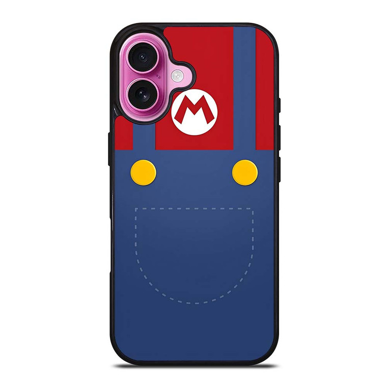 MARIO BROSS NINTENDO CLOTHING CUTE iPhone 16 Plus Case
