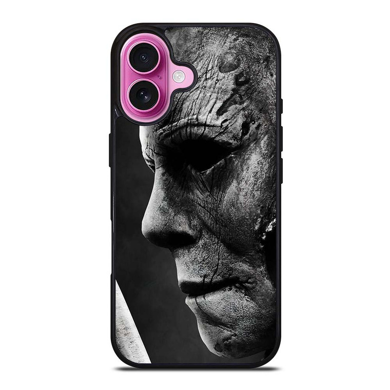 MICHAEL MYERS HALLOWEEN FACE 2 iPhone 16 Plus Case