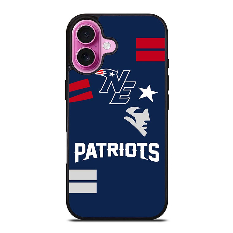 NEW ENGLAND PATRIOTS NFL iPhone 16 Plus Case