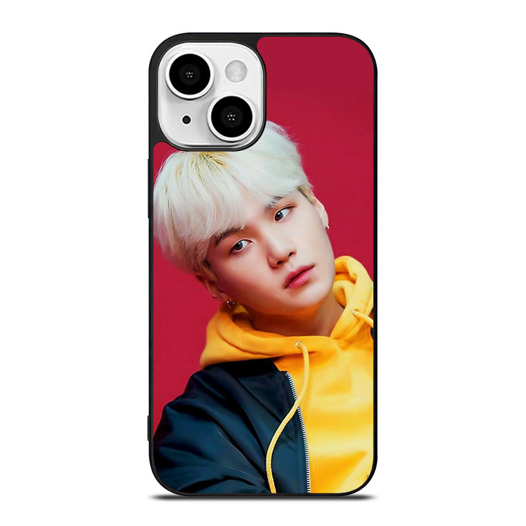 BTS BANGTAN BOYS SUGA RED iPhone 13 Mini Case BTS BANGTAN BOYS SUGA RED iPhone 13 Mini Case