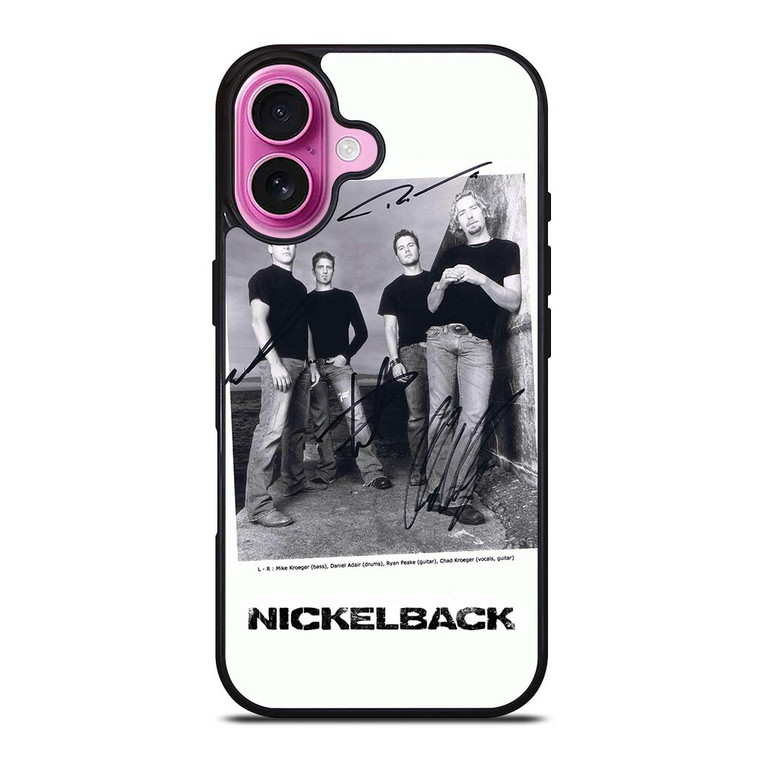 NICKELBACK Signature iPhone 16 Plus Case