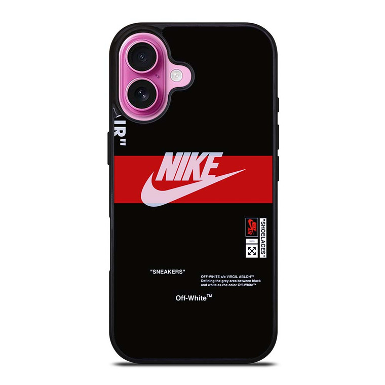 NIKE SHOES OFF WHITE iPhone 16 Plus Case