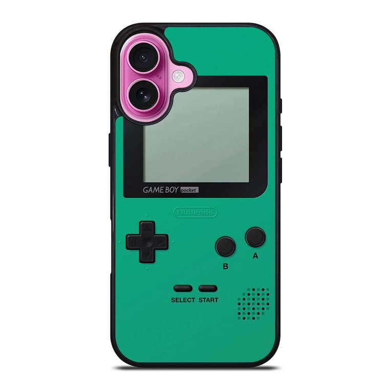 NINTENDO GAME BOY POCKET CONSOLE iPhone 16 Plus Case
