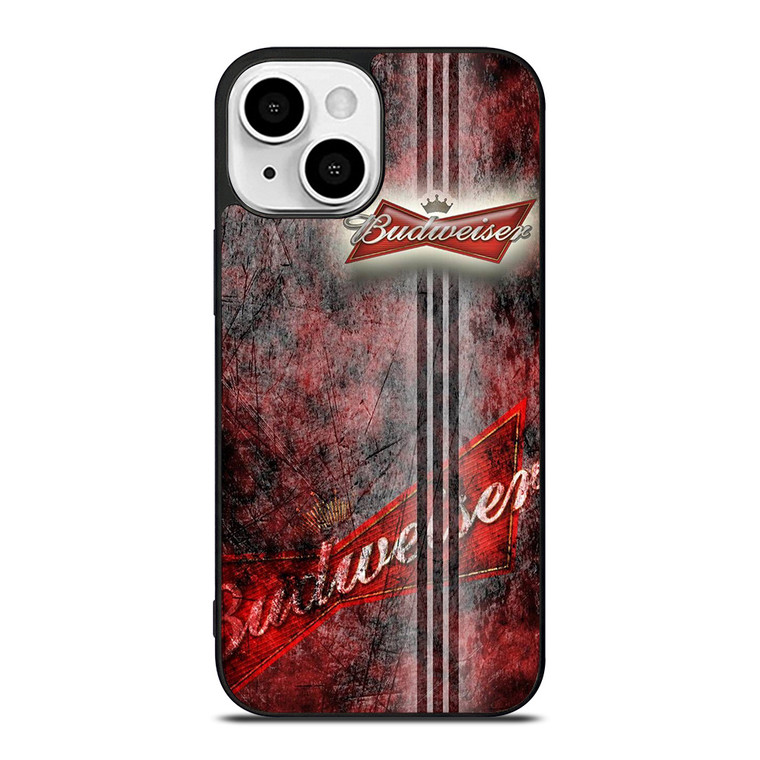 BUDWEISER BEER LOGO GRUNGE iPhone 13 Mini Case