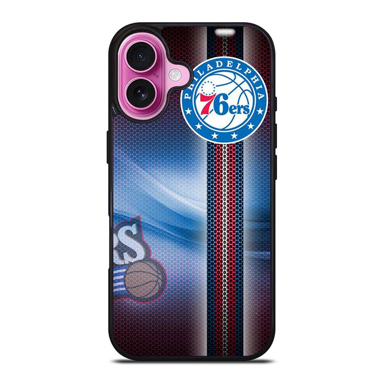 PHILADELPHIA 76ers Logo iPhone 16 Plus Case