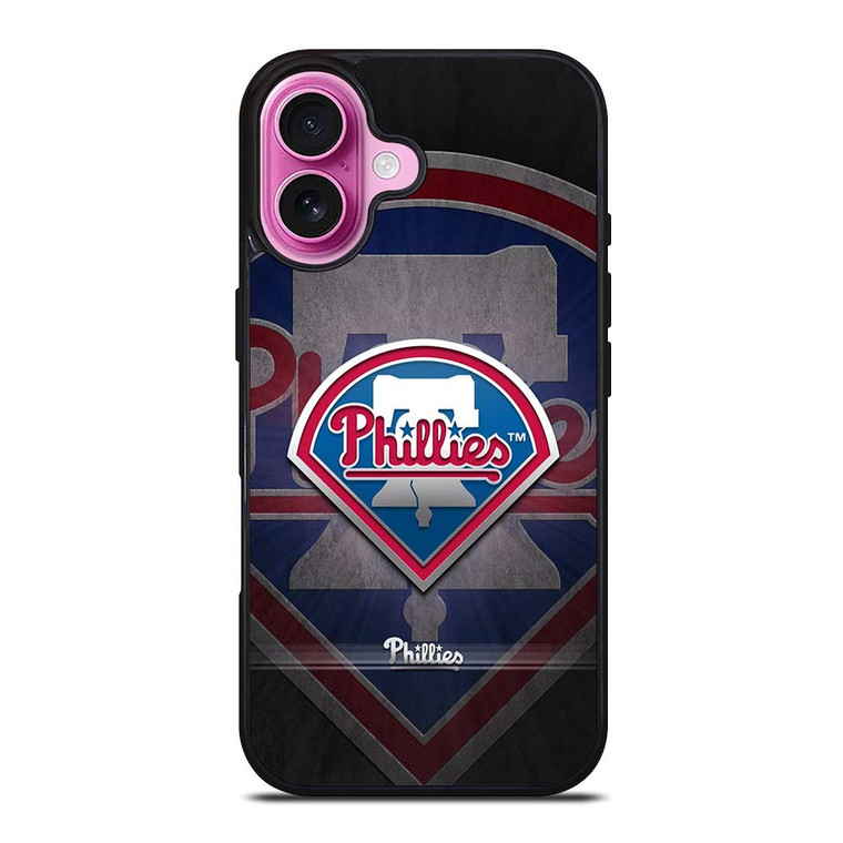 PHILADELPHIA PHILLIES LOGO iPhone 16 Plus Case