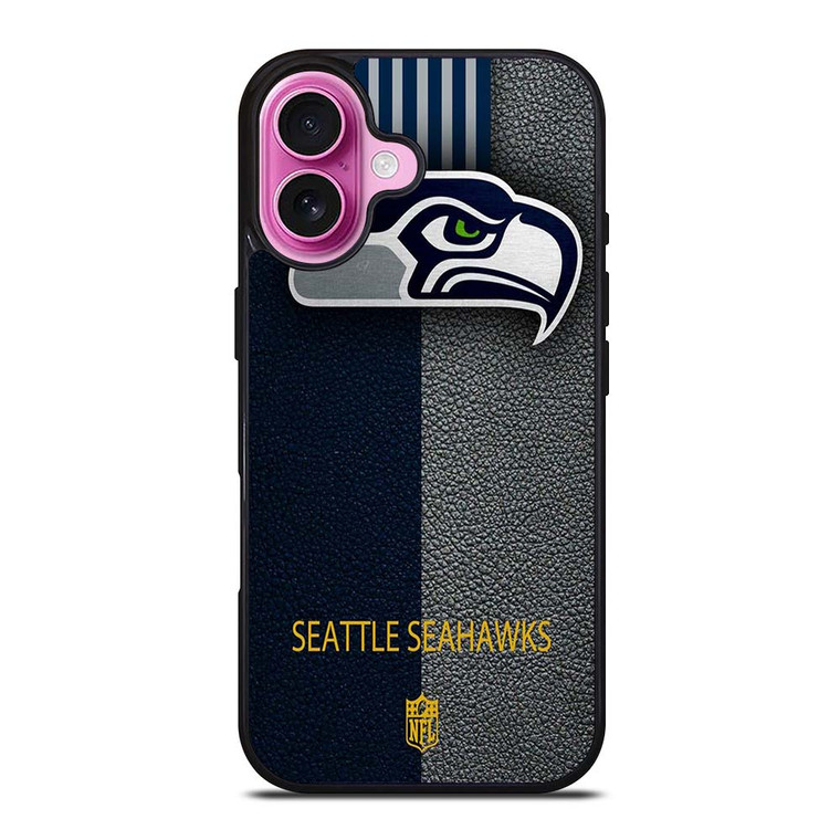 SEATTLE SEAHAWKS NFL LOGO iPhone 16 Plus Case