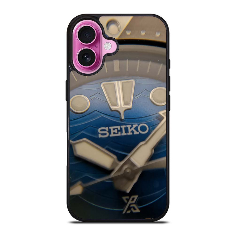 SEIKO VINTAGE ANALOG WATCH iPhone 16 Plus Case