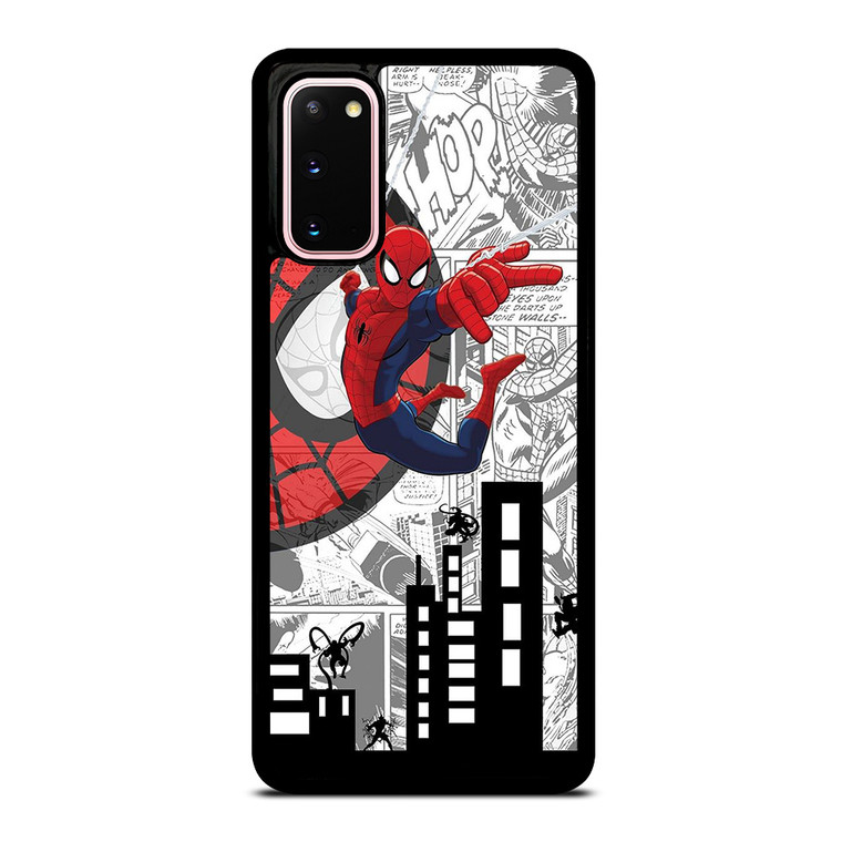 MARVEL SPIDERMAN COMIC CARTOON Samsung Galaxy S20 Case