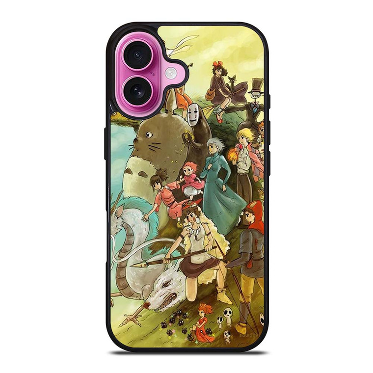 STUDIO GHIBLI ANIME iPhone 16 Plus Case