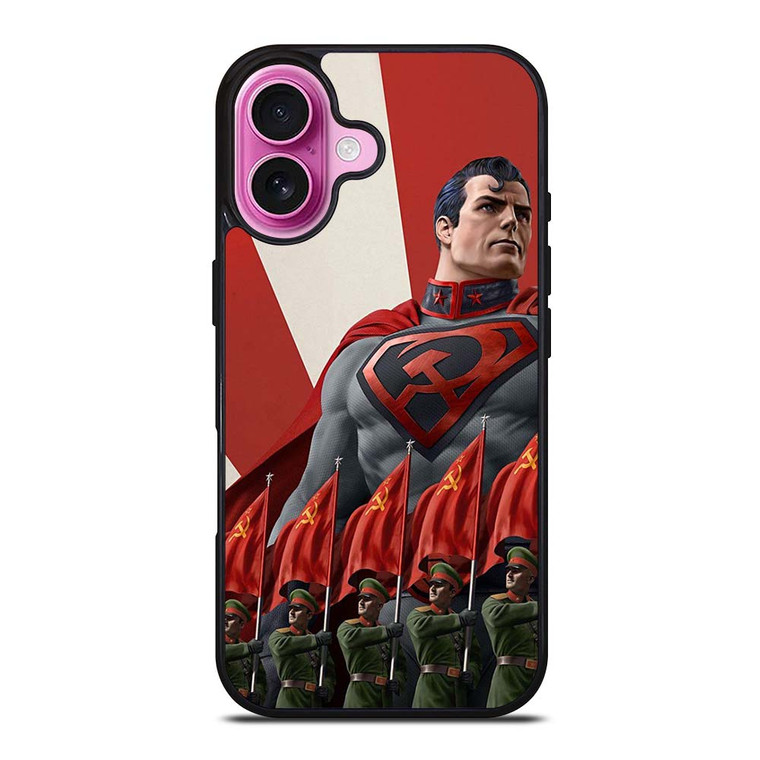 SUPERMAN RED SON DC COMICS iPhone 16 Plus Case