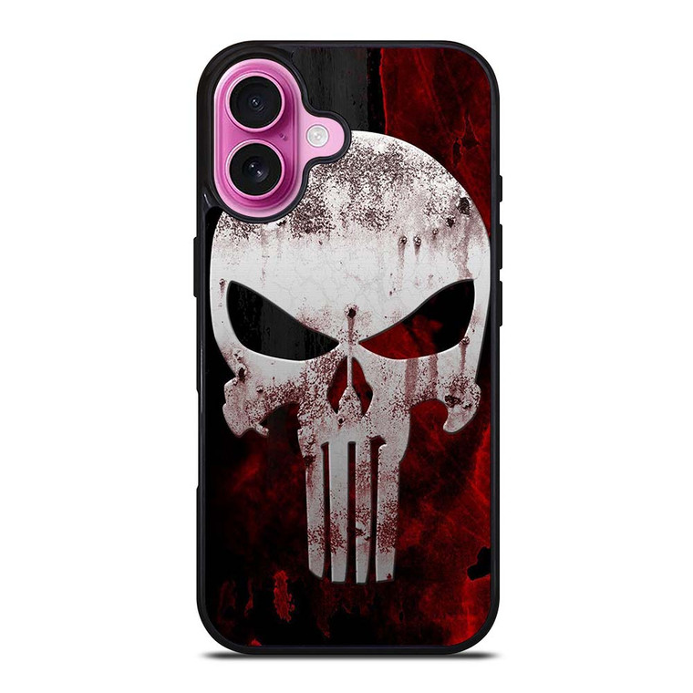 THE PUNISHER SKULL iPhone 16 Plus Case