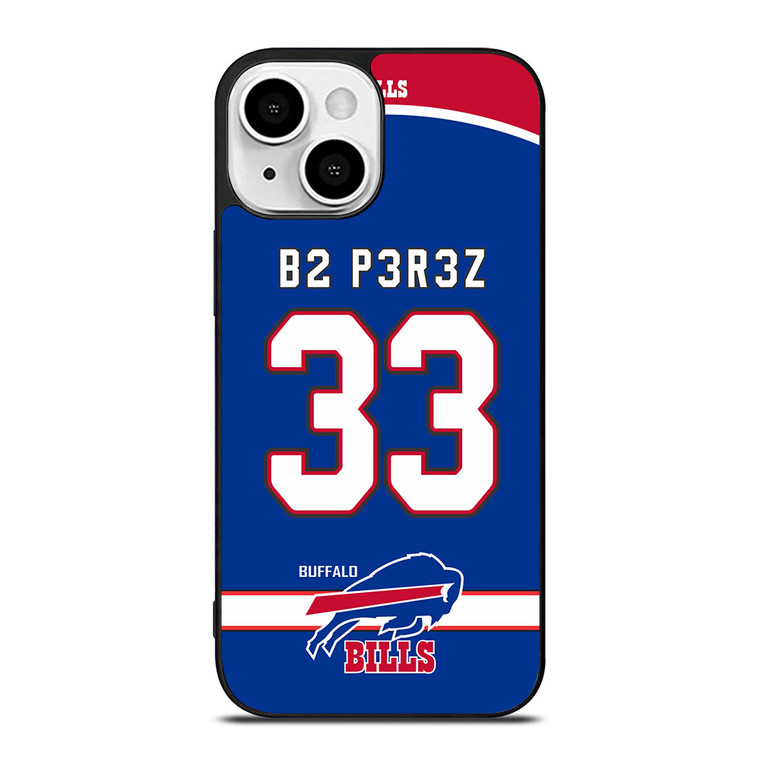 BUFFALO BILLS JERSEY iPhone 13 Mini Case BUFFALO BILLS JERSEY iPhone 13 Mini Case