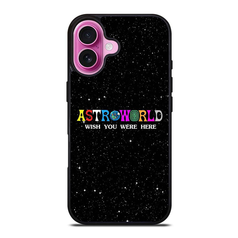 TRAVIS SCOTT ASTROWORLD WISH iPhone 16 Plus Case