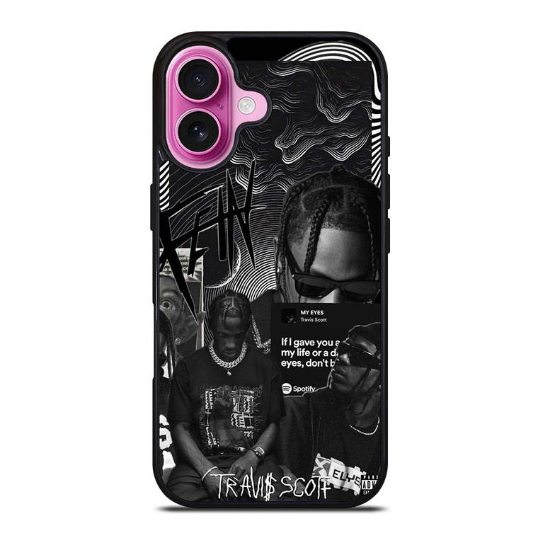 TRAVIS SCOTT MY EYES iPhone 16 Plus Case