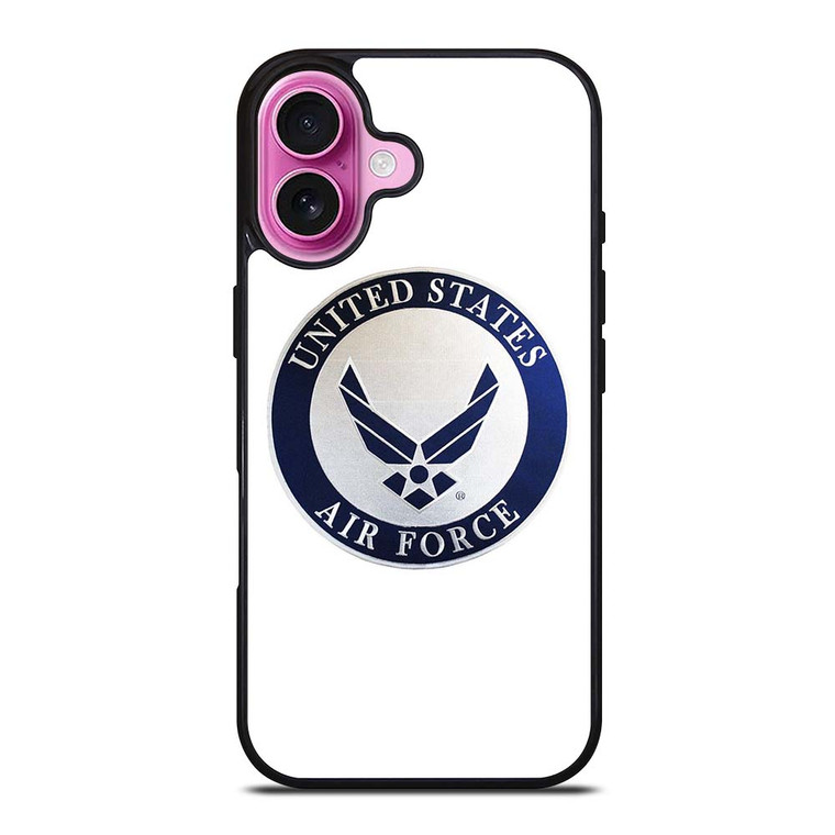 US UNITED STATES AIR FORCE LOGO iPhone 16 Plus Case