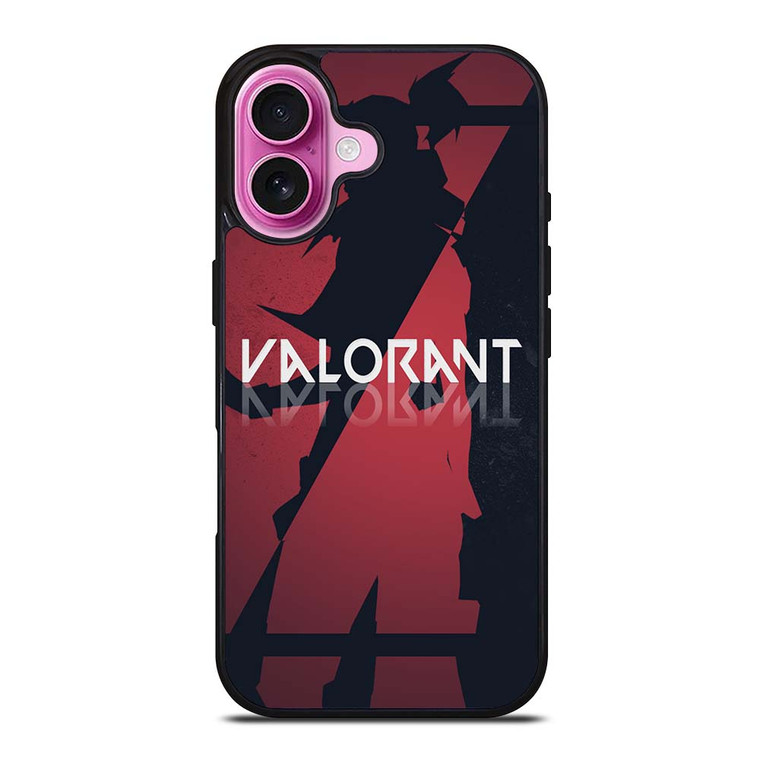 VALORANT GAMES SLICED LOGO iPhone 16 Plus Case