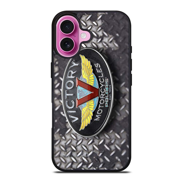 VICTORY MOTORCYCLES EMBLEM iPhone 16 Plus Case