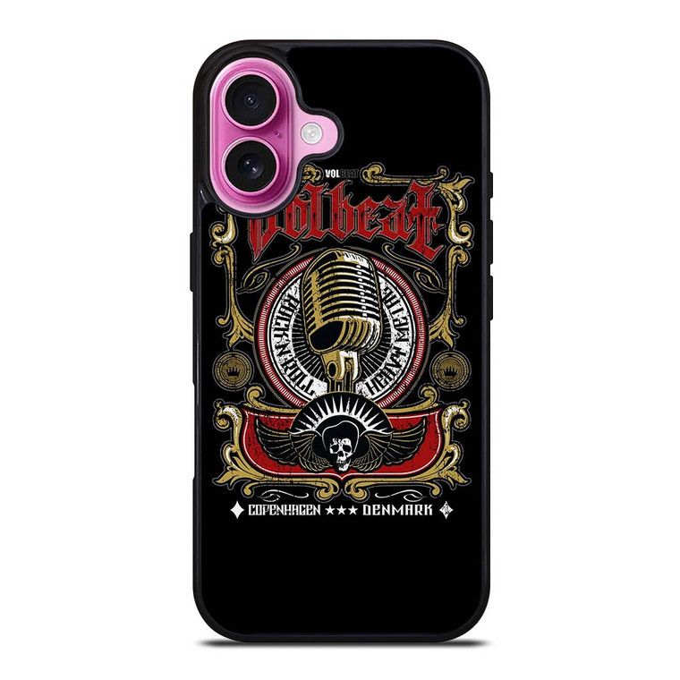 VOLBEAT HEAVY METAL NEW LOGO iPhone 16 Plus Case
