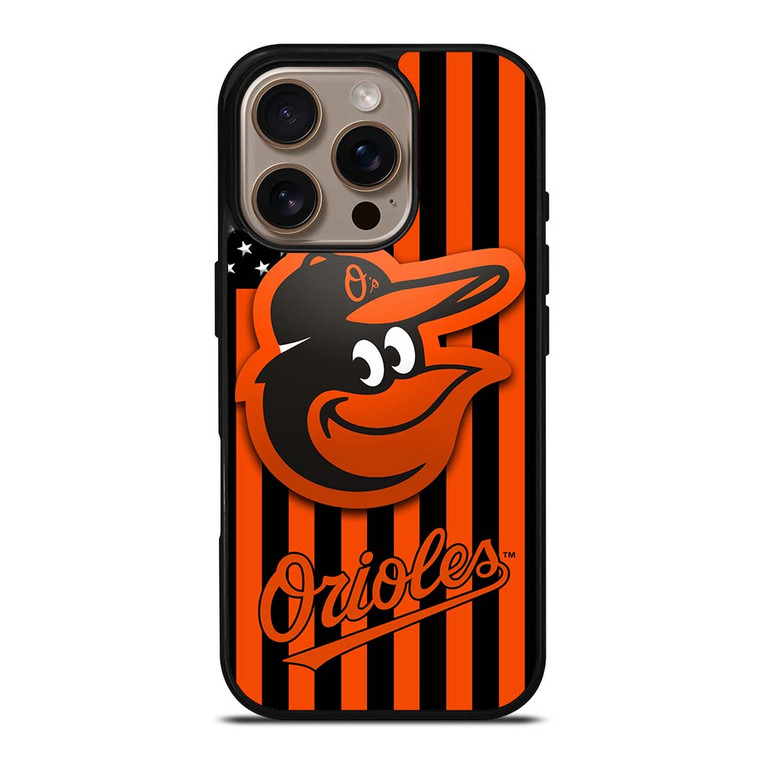 BALTIMORE ORIOLES FLAG iPhone 16 Pro Case