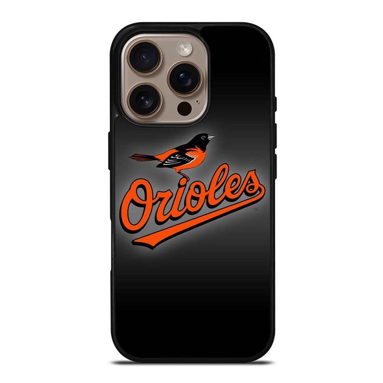 BALTIMORE ORIOLES LOGO BASEBALL TEAM ICON iPhone 16 Pro Case