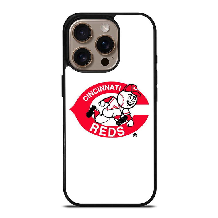 BASEBALL TEAM LOGO CINCINNATI REDS iPhone 16 Pro Case