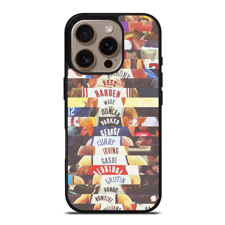 BASKETBALL LEGENDS NBA iPhone 16 Pro Case