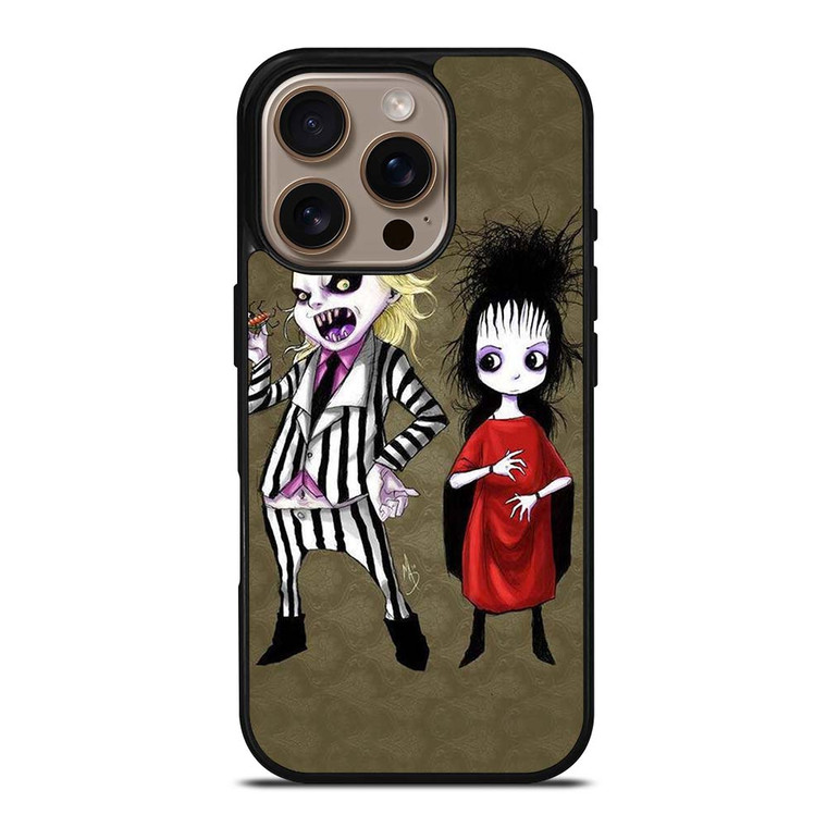 BEETLEJUICE TIM BURTON CARTOON iPhone 16 Pro Case