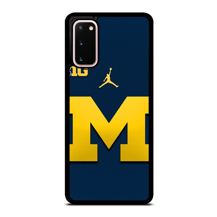 MICHIGAN WOLVERINES BLUE LOGO Samsung Galaxy S20 Case