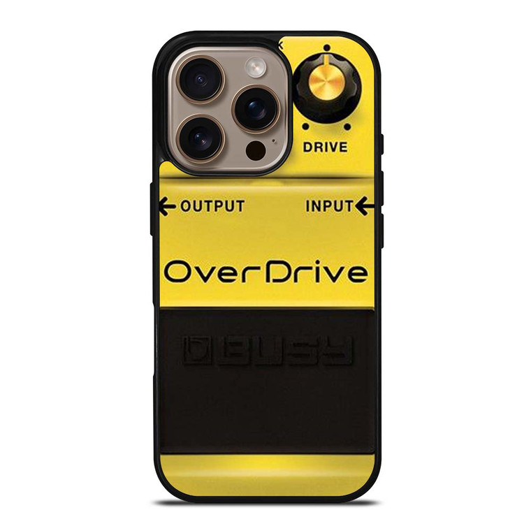 BOSS ELECTRIC GUITAR PEDAL EFFECT OVERDRIVE iPhone 16 Pro Case