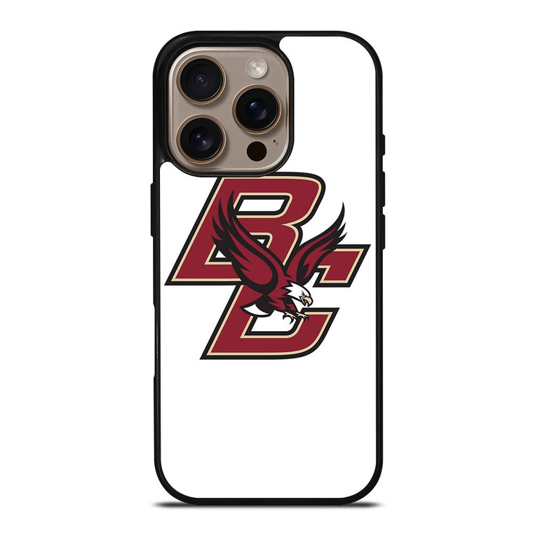 BOSTON COLLEGE EAGLES HOCKEY UNIVERSITY TEAM LOGO iPhone 16 Pro Case